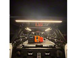 Sick Diesel Truck Bed LED Light Strips; Silver Frame with White Lens (Universal; Some Adaptation May Be Required)