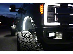 Sick Diesel Fender Wheel Lights; Dual Row (Universal; Some Adaptation May Be Required)