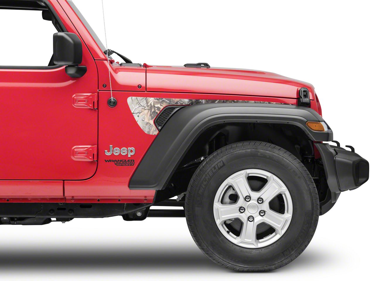 【Jeep】ロゴ トレーナ ユニセックス（3color）R4683 SEC10 Jeep Wrangler Side Accent Decals; Real Tree J123769-JL