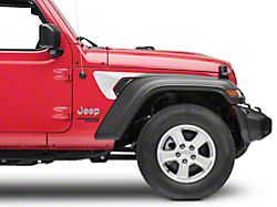 SEC10 Side Accent Decals; Silver (18-26 Jeep Wrangler JL)