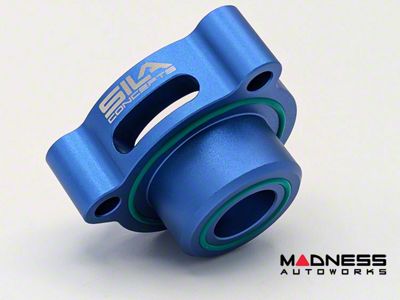 SILA Concepts Blow Off Adaptor Plate; Blue (21-26 Bronco, Excluding Raptor)