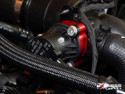 SILA Concepts Blow Off Adaptor Plate; Red (21-26 Bronco, Excluding Raptor)