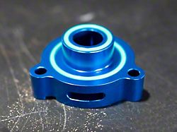 SILA Concepts Blow Off Adaptor Plate; Blue (18-25 2.0L Jeep Wrangler JL)