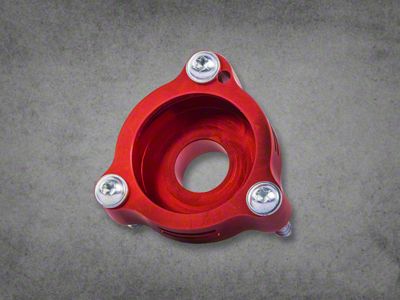 SILA Concepts Blow Off Adaptor Plate; Red (18-25 2.0L Jeep Wrangler JL)