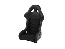 Simpson Club Series Bucket Seat; Black Vinyl; Extra Large (Universal; Some Adaptation May Be Required)