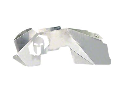 Skull Krushers Spartan Inner Fenders; Bare Aluminum (18-25 Jeep Wrangler JL)