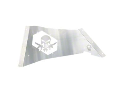 Skull Krushers Strapped Punisher Fenders; Bare Aluminum (07-18 Jeep Wrangler JK)