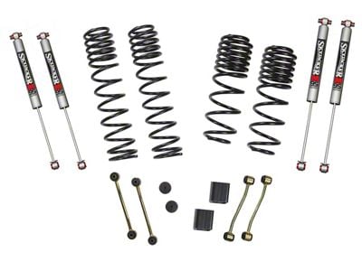 SkyJacker 2 to 2.50-Inch Dual Rate Long Travel Suspension Lift Kit with M95 Performance Shocks (18-25 2.0L or 3.6L Jeep Wrangler JL Rubicon 4-Door)