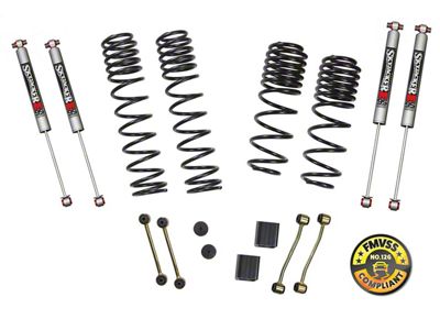 SkyJacker 2 to 2.50-Inch Dual Rate Long Travel Suspension Lift Kit with M95 Performance Shocks (18-25 2.0L or 3.6L Jeep Wrangler JL 2-Door Rubicon)