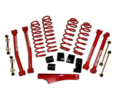 SkyJacker 2.50 to 3.50-Inch Standard Suspension Lift Kit with Shocks (07-18 Jeep Wrangler JK)