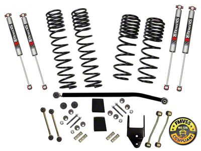 SkyJacker 3.50-Inch Dual Rate Long Travel Suspension Lift Kit with M95 Performance Shocks (18-25 2.0L or 3.6L Jeep Wrangler JL 2-Door Rubicon)