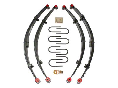 SkyJacker 3.50 to 4-Inch Softride Suspension Lift Kit with Shocks (87-95 Jeep Wrangler YJ)