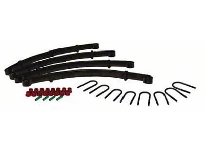 SkyJacker Rock Ready Double Military Wrap Suspension System without Shocks (87-95 Jeep Wrangler YJ)