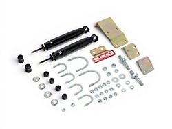 SkyJacker Black MAX Dual Steering Stabilizer Kit (07-18 Jeep Wrangler JK)