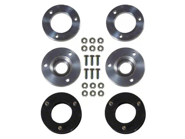 Squatch Shocks SkyJacker Bronco 2-Inch Front/ 1.50-Inch Rear Metal Spacer Suspension ...