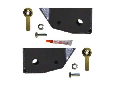 SkyJacker Rear Lower Shock Skid Plates (21-25 Bronco)