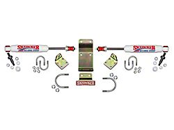 SkyJacker Hydro 7000 High Clearance Dual Steering Stabilizer Kit (07-18 Jeep Wrangler JK)