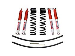 SkyJacker 3-Inch Front Dual Rate Long Travel Coil Suspension Lift Kit with Rear Add-A-Leafs and Nitro Shocks (84-01 Jeep Cherokee XJ)