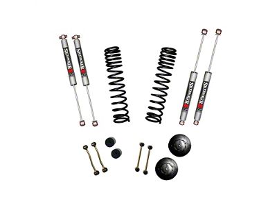 SkyJacker 2.50-Inch Dual Rate Long Travel Suspension Lift Kit with 1-Inch Rear Coil Spacers and M95 Performance Shocks (20-25 Jeep Gladiator JT Launch Edition, Rubicon)