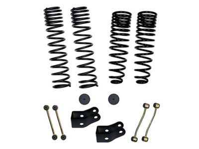 SkyJacker 2.50-Inch Dual Rate Long Travel Suspension Lift Kit with Shock Extensions (20-25 3.6L Jeep Gladiator JT Launch Edition, Rubicon)