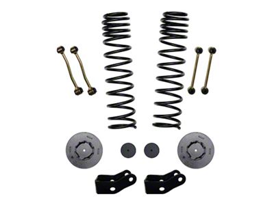 SkyJacker 2.50-Inch Dual Rate Long Travel Suspension Lift Kit with Rear Metal Coil Spring Spacers and Shock Extensions (20-25 3.6L Jeep Gladiator JT Launch Edition, Rubicon)