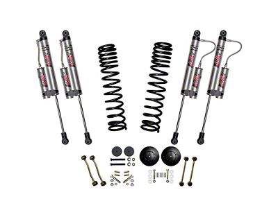 SkyJacker 2.50-Inch Suspension Lift Kit with ADX 2.0 Remote Reservoir Shocks (20-25 3.6L Jeep Gladiator JT, Excluding Launch Edition, Mojave & Rubicon)