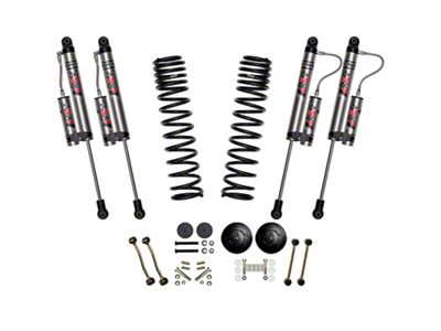 SkyJacker 2.50-Inch Suspension Lift Kit with ADX 2.0 Remote Reservoir Shocks (20-25 3.0L EcoDiesel Jeep Gladiator JT, Excluding Launch Edition, Mojave & Rubicon)
