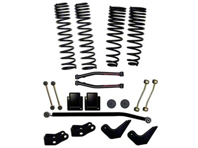 SkyJacker 3.50-Inch Dual Rate Long Travel Suspension Lift Kit with Shock Extensions (20-25 3.6L Jeep Gladiator JT Launch Edition, Rubicon)