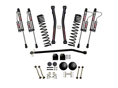SkyJacker 3.50-Inch Suspension Lift Kit with ADX 2.0 Remote Reservoir Shocks (20-25 3.6L Jeep Gladiator JT, Excluding Launch Edition, Mojave & Rubicon)