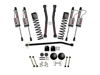 SkyJacker 3.50-Inch Suspension Lift Kit with ADX 2.0 Remote Reservoir Shocks (20-25 3.0L EcoDiesel Jeep Gladiator JT, Excluding Launch Edition, Mojave & Rubicon)