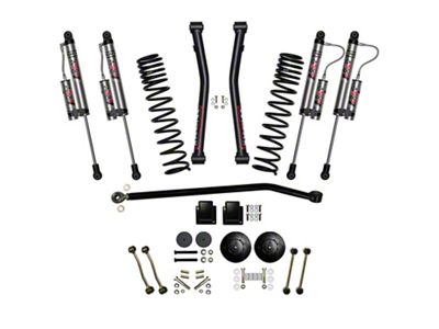 SkyJacker 3.50-Inch Suspension Lift Kit with ADX 2.0 Remote Reservoir Shocks (20-25 3.0L EcoDiesel Jeep Gladiator JT Launch Edition, Rubicon)