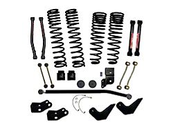 SkyJacker 4-Inch Dual Rate Long Travel Coil Spring Suspension Lift Kit with Shock Extensions (20-25 Jeep Gladiator JT Mojave)