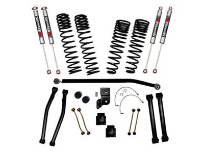 SkyJacker 4.50-Inch Dual Rate Long Travel Suspension Lift Kit with M95 Performance Shocks (21-25 3.0L EcoDiesel Jeep Gladiator JT, Excluding Rubicon)