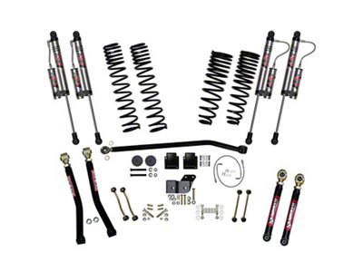 SkyJacker 5.50-Inch Suspension Lift System with ADX 2.0 Remote Reservoir Shocks (20-25 3.0L EcoDiesel Jeep Gladiator JT, Excluding Launch Edition, Mojave & Rubicon)