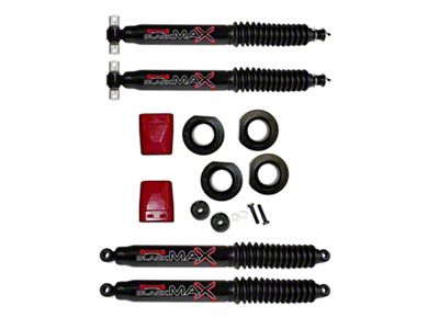 SkyJacker 2-Inch Suspension Lift Kit with Black MAX Shocks (93-98 Jeep Grand Cherokee ZJ)