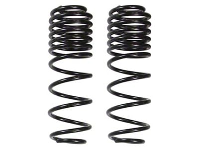 SkyJacker 1 to 1.50-Inch Dual Rate Long Travel Rear Lift Coil Springs (18-25 Jeep Wrangler JL 4-Door Rubicon)