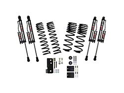 SkyJacker 2-Inch Dual Rate Long Travel Suspension Lift Kit with ADX 2.0 Remote Reservoir Shocks (07-18 Jeep Wrangler JK)