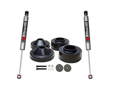SkyJacker 2-Inch Front / 3/4-Inch Rear Spacer Leveling Kit with M95 Performance Shocks (07-18 Jeep Wrangler JK)
