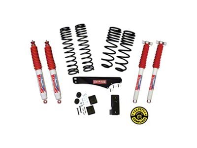 SkyJacker 2 to 2.50-Inch Dual Rate Long Travel Suspension Lift Kit with Hydro Shocks (07-18 Jeep Wrangler JK 4-Door)