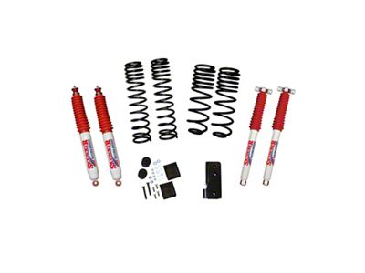 SkyJacker 2 to 2.50-Inch Dual Rate Long Travel Suspension Lift Kit with Nitro Shocks (07-18 Jeep Wrangler JK 2-Door)