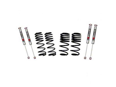SkyJacker 2 to 2.50-Inch Lowering Sport Springs with M95 Performance Shocks (21-25 Jeep Wrangler JL 4xe, Excluding Rubicon)