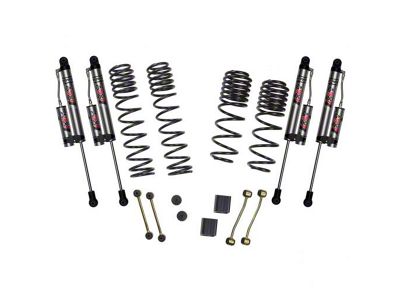 SkyJacker 2.50-Inch Dual Rate Long Travel Suspension Lift Kit with ADX 2.0 Remote Reservoir Shocks (21-25 Jeep Wrangler JL Rubicon 4xe)
