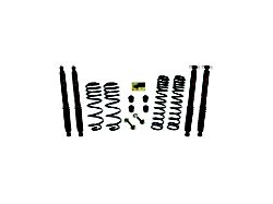 SkyJacker 2.50-Inch Dual Rate Long Travel Suspension Lift Kit with Black MAX Shocks (97-06 Jeep Wrangler TJ)