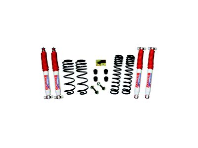 SkyJacker 2.50-Inch Dual Rate Long Travel Suspension Lift Kit with Nitro Shocks (97-06 Jeep Wrangler TJ)