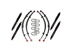 SkyJacker 2.50-Inch Sport Suspension Lift Kit with Black MAX Shocks (87-95 Jeep Wrangler YJ)