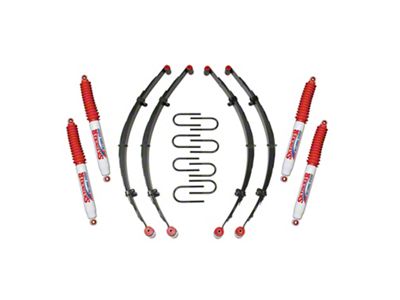 SkyJacker 2.50-Inch Sport Suspension Lift Kit with Hydro Shocks (76-86 Jeep CJ5 & CJ7)