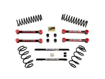 SkyJacker 2.50-Inch Suspension Lift Kit (97-06 Jeep Wrangler TJ, Excluding Unlimited)