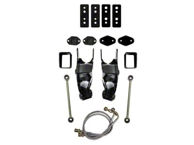 SkyJacker 3.50 to 4-Inch Rear Coil-Over Shock Brackets (07-18 Jeep Wrangler JK)