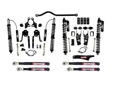 SkyJacker 3.50 to 4.50-Inch Short Arm LeDuc Series Coil-Over Kit (07-18 Jeep Wrangler JK)