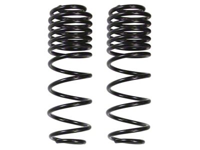 SkyJacker 3.50-Inch Dual Rate Long Travel Rear Lift Coil Springs (18-25 Jeep Wrangler JL 2-Door, Excluding Rubicon)